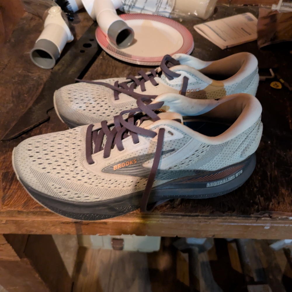 Brooks Gray Running Shoes